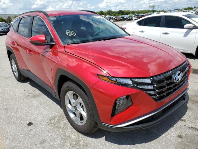 5NMJB3AE4NH141168 - 2022 HYUNDAI TUCSON SEL RED photo 1