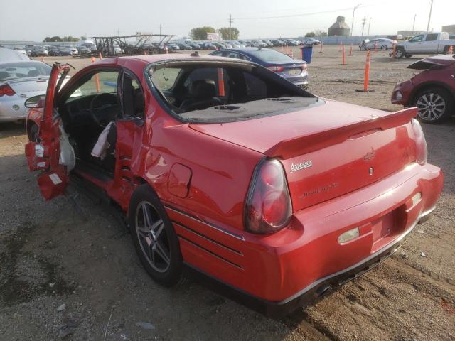 2G1WZ151949395288 - 2004 CHEVROLET MONTE CARL წითელი ფოტო 3