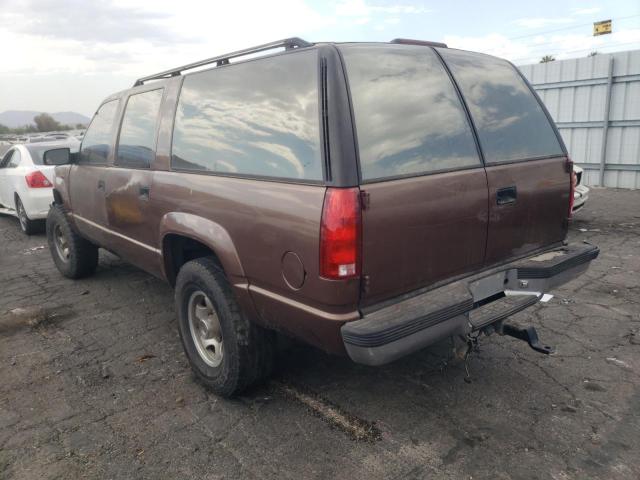 1GKGK26NXRJ706363 - 1994 GMC SUBURBAN K BROWN photo 3