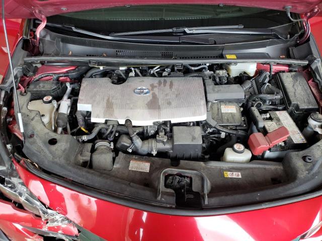 JTDKARFP6J3078524 - 2018 TOYOTA PRIUS PRIM 红色 照片 7