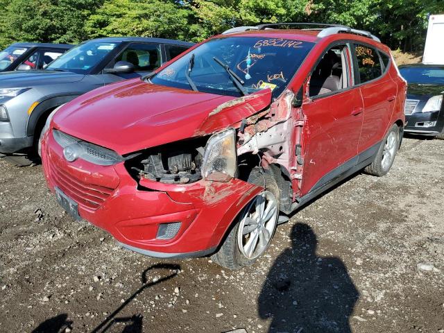 KM8JU3ACXCU513395 - 2012 HYUNDAI TUCSON RED photo 2