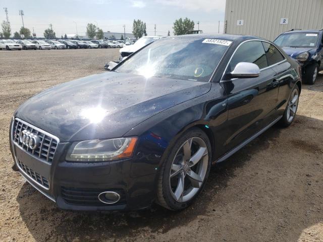 WAURV78T39A002071 - 2009 AUDI S5 QUATTRO BLACK photo 2