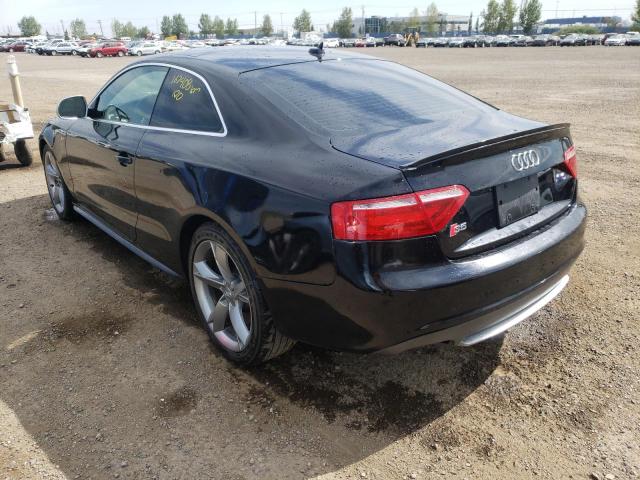 WAURV78T39A002071 - 2009 AUDI S5 QUATTRO BLACK photo 3