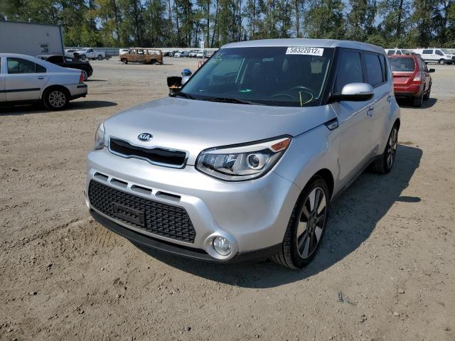 KNDJX3A5XE7712977 - 2014 KIA SOUL ! SILVER photo 2