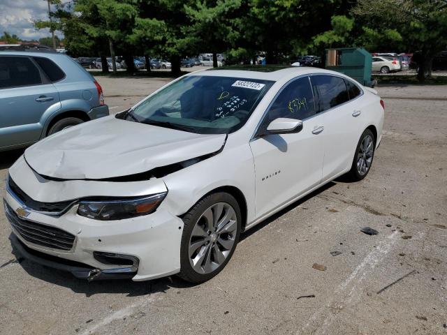 1G1ZH5SX3HF277153 - 2017 CHEVROLET MALIBU PRE WHITE photo 2