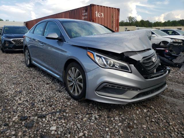 5NPE34AF6HH482978 - 2017 HYUNDAI SONATA SPO SILVER photo 1