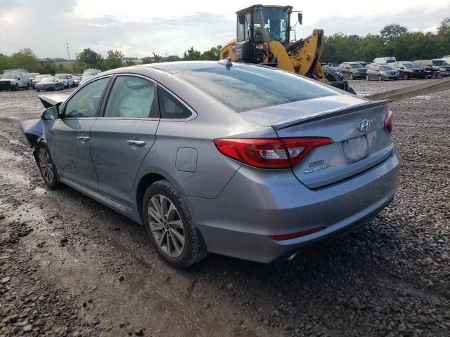 5NPE34AF6HH482978 - 2017 HYUNDAI SONATA SPO SILVER photo 3