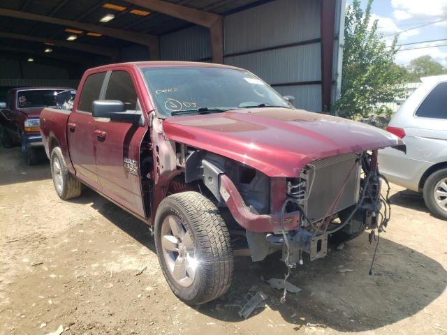 1C6RR6LT4KS600895 - 2019 RAM 1500 CLASS BURGUNDY photo 1