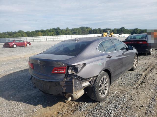 19UUB1F32JA008844 - 2018 ACURA TLX GRAY photo 4