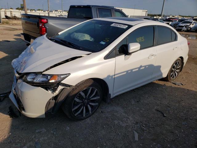 19XFB2F94FE070915 - 2015 HONDA CIVIC EXL Ağ foto 2