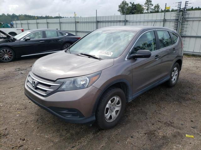 3CZRM3H31EG716446 - 2014 HONDA CR-V LX TAN photo 2