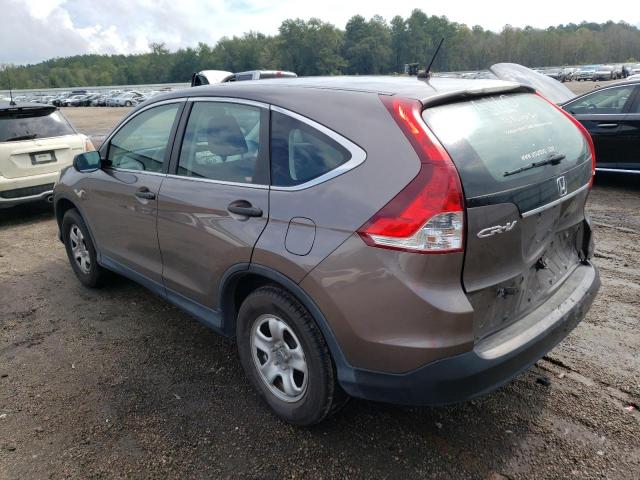 3CZRM3H31EG716446 - 2014 HONDA CR-V LX TAN photo 3