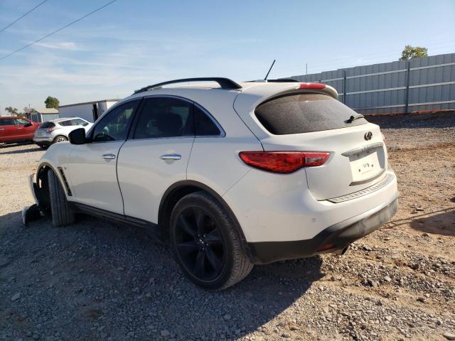 JN8CS1MU8FM381757 - 2015 INFINITI QX70 WHITE photo 3