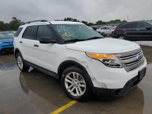 1FM5K7B86FGC49023 - 2015 FORD EXPLORER WHITE photo 1