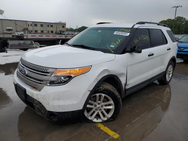 1FM5K7B86FGC49023 - 2015 FORD EXPLORER WHITE photo 2