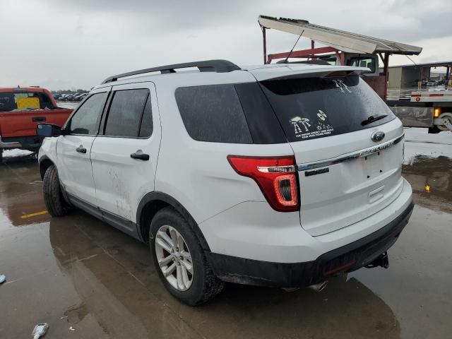 1FM5K7B86FGC49023 - 2015 FORD EXPLORER WHITE photo 3