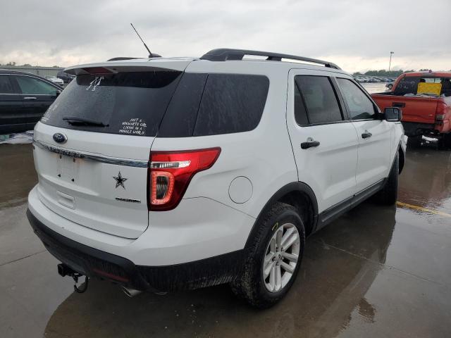 1FM5K7B86FGC49023 - 2015 FORD EXPLORER WHITE photo 4