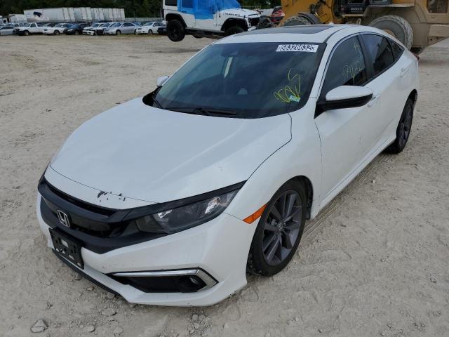 19XFC1F71LE003349 - 2020 HONDA CIVIC EXL 白色 照片 2