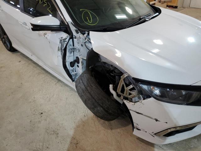 19XFC1F71LE003349 - 2020 HONDA CIVIC EXL 白色 照片 9