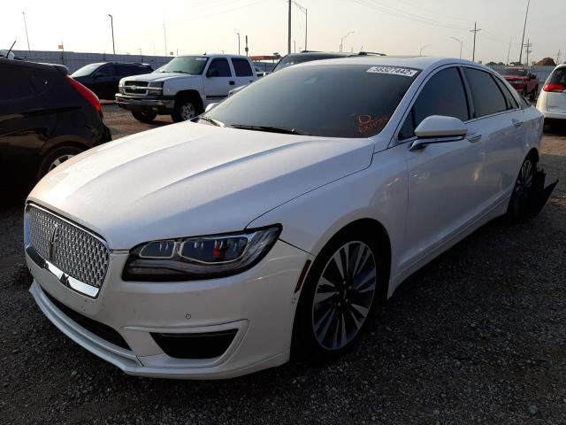 3LN6L5E96LR604092 - 2020 LINCOLN MKZ RESERV WHITE photo 2