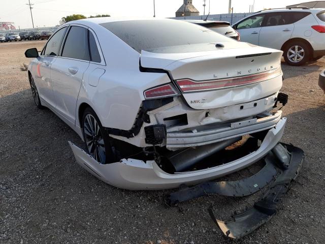 3LN6L5E96LR604092 - 2020 LINCOLN MKZ RESERV WHITE photo 3