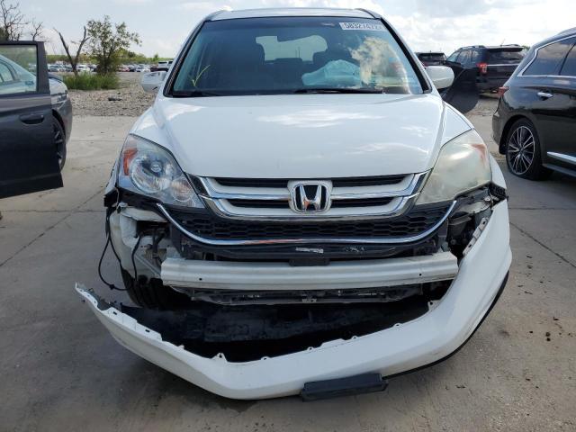 5J6RE3H70BL010891 - 2011 HONDA CR-V EXL WHITE photo 9