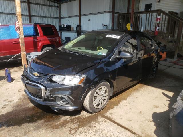 1G1JB5SG3J4119766 - 2018 CHEVROLET SONIC LS 黑色 照片 2