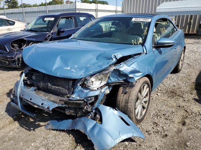 WVWBA71F79V002233 - 2009 VOLKSWAGEN EOS KOMFOR 蓝色 照片 2