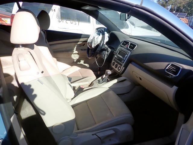 WVWBA71F79V002233 - 2009 VOLKSWAGEN EOS KOMFOR 蓝色 照片 5