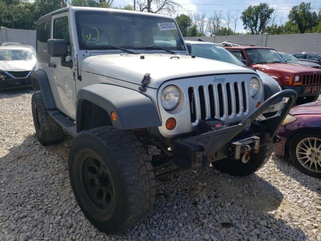 1C4AJWAGXCL239218 - 2012 JEEP WRANGLER S SILVER photo 1