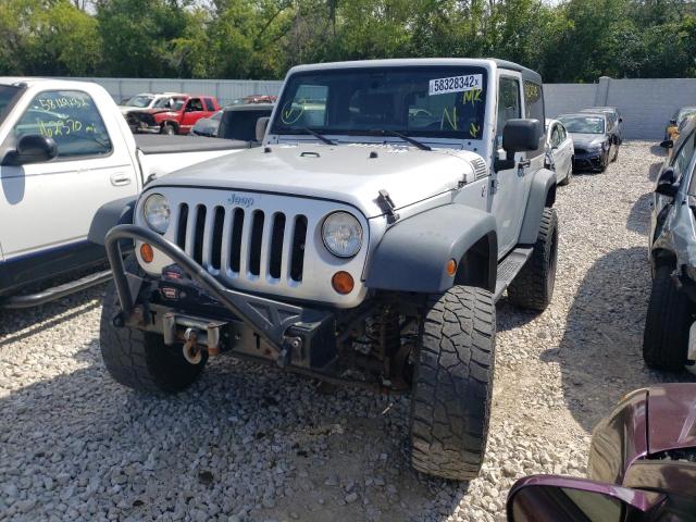 1C4AJWAGXCL239218 - 2012 JEEP WRANGLER S SILVER photo 2