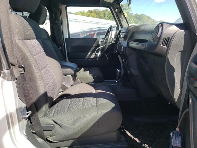 1C4AJWAGXCL239218 - 2012 JEEP WRANGLER S SILVER photo 5