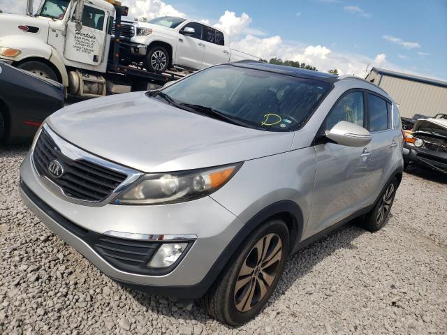 KNDPCCA25D7431065 - 2013 KIA SPORTAGE EX  photo 2