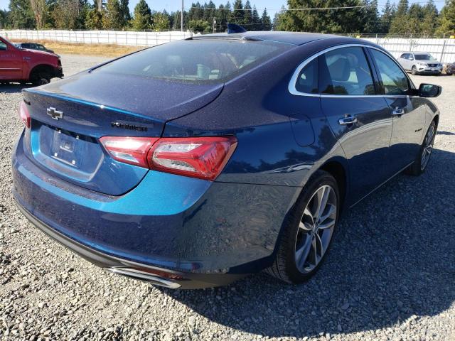 1G1ZE5SX4KF179250 - 2019 CHEVROLET MALIBU PRE BLUE photo 4
