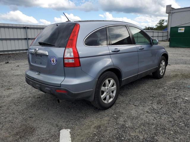 JHLRE48719C015543 - 2009 HONDA CR-V EXL BLUE photo 4