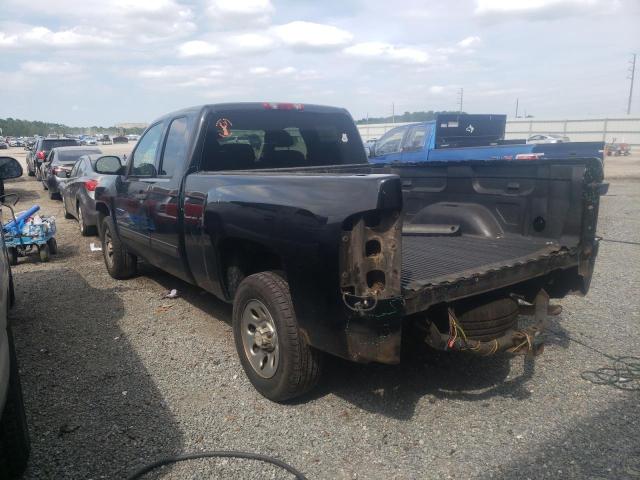 1GCEC29C79Z106623 - 2009 CHEVROLET SILVERADO BLACK photo 3