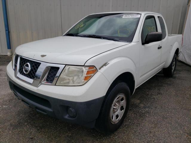 1N6BD0CT6DN733856 - 2013 NISSAN FRONTIER S WHITE photo 2