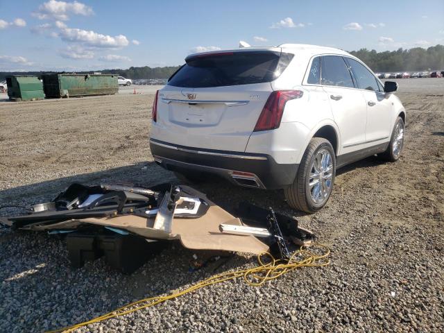 1GYKNERS3MZ194529 - 2021 CADILLAC XT5 PLATIN WHITE photo 4