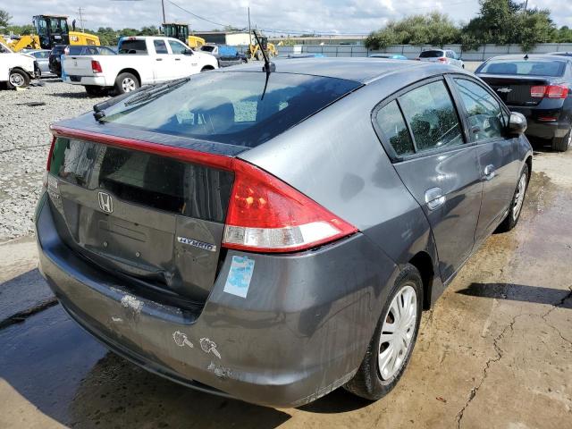 JHMZE2H37BS003373 - 2011 HONDA INSIGHT SILVER photo 4