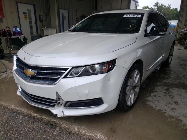 2G1125S38J9153499 - 2018 CHEVROLET IMPALA PRE 白色 照片 2