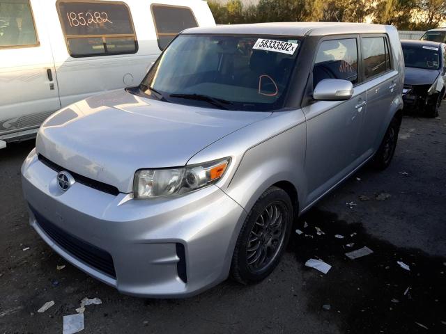 JTLZE4FE4CJ001349 - 2012 TOYOTA SCION XB Silber Foto 2