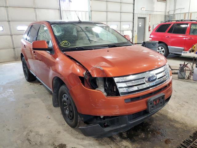 2FMDK49C87BB33870 - 2007 FORD EDGE SEL P ORANGE photo 1