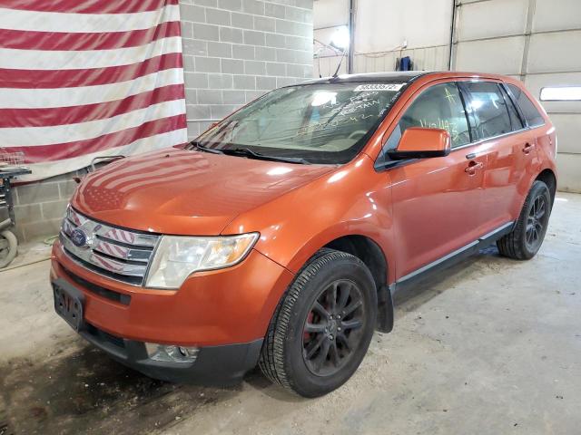 2FMDK49C87BB33870 - 2007 FORD EDGE SEL P ORANGE photo 2