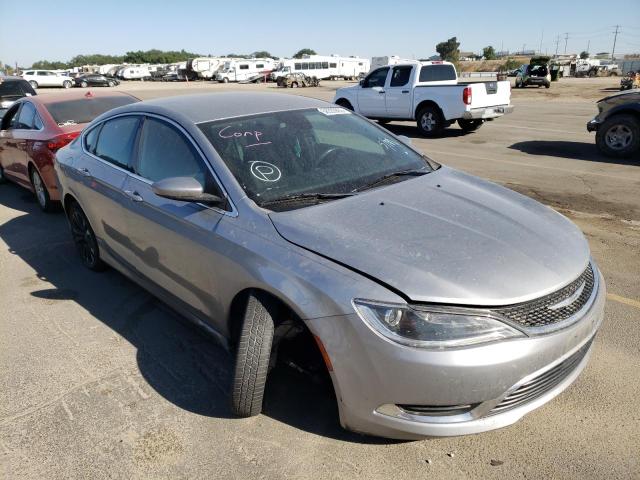 1C3CCCAB8FN569720 - 2015 CHRYSLER 200 LIMITE SILVER photo 1