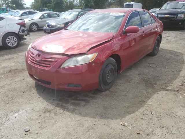 4T1BE46K59U307109 - 2009 TOYOTA CAMRY BASE RED photo 2