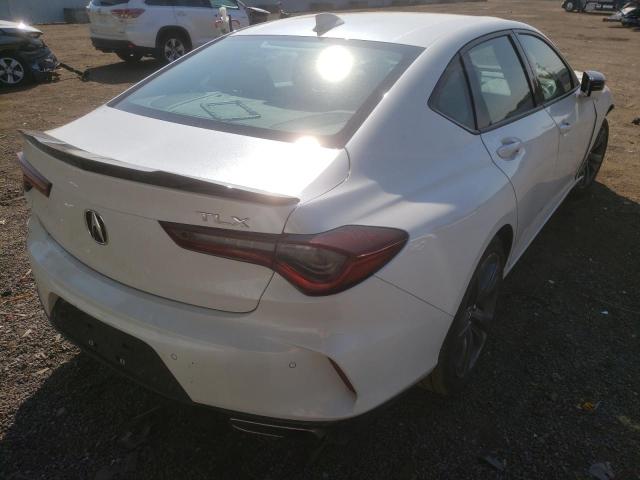 19UUB5F53NA000976 - 2022 ACURA TLX TECH A თეთრი ფოტო 4
