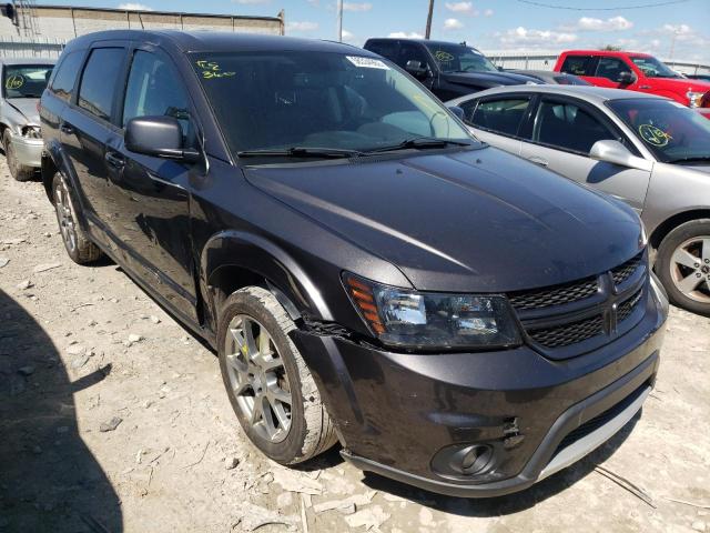 3C4PDDEG2HT610724 - 2017 DODGE JOURNEY GT GRAY photo 1