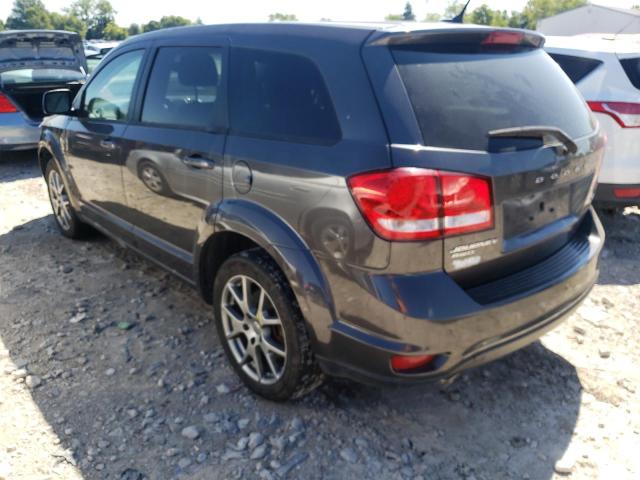 3C4PDDEG2HT610724 - 2017 DODGE JOURNEY GT GRAY photo 3