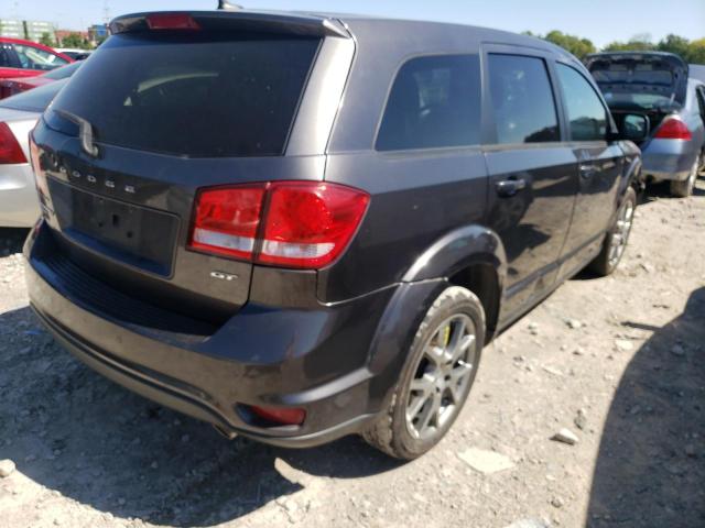 3C4PDDEG2HT610724 - 2017 DODGE JOURNEY GT GRAY photo 4