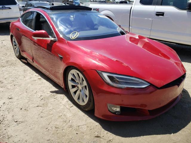 5YJSA1E46JF249784 - 2018 TESLA MODEL S Qırmızı foto 1